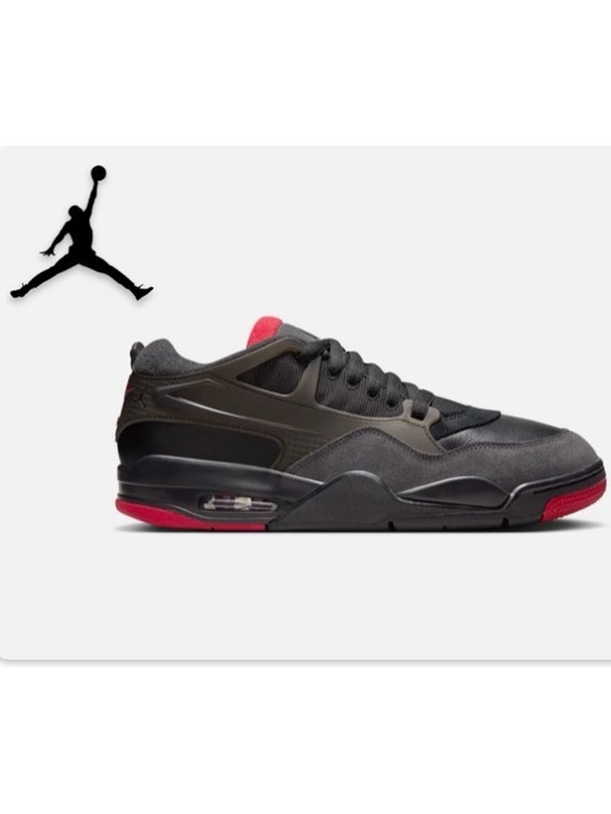 Jordan Shoes - NIB [Jordan] Nike Air Jordan 4 RM Black/Red Youth/Men’s 6, 6.5 / Women’s 7.5, 8